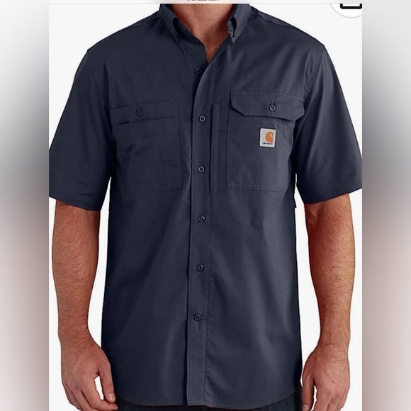 Carhartt Other - Carhartt mens Force Ridgefeild relaxed fit lightweight short sleeve shirt NWT
